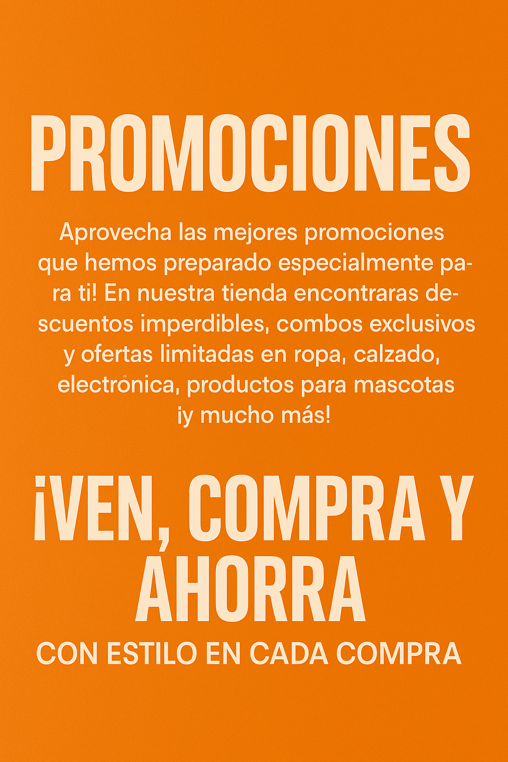 Promociones
