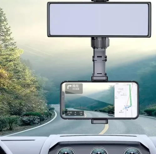 Soporte Para Celular En Elcarro- Espejo