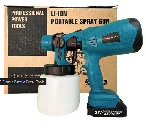 MAQUINA DE PINTURA RECARGABLE 2 B